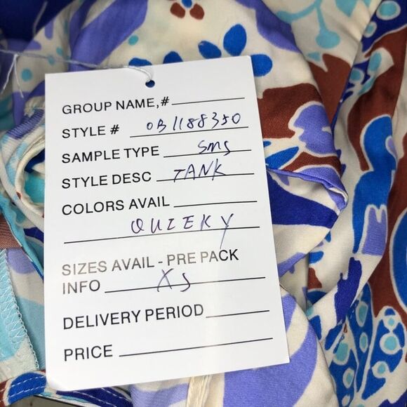 Free People White Kelsey Printed Tank - Picture 11 of 12